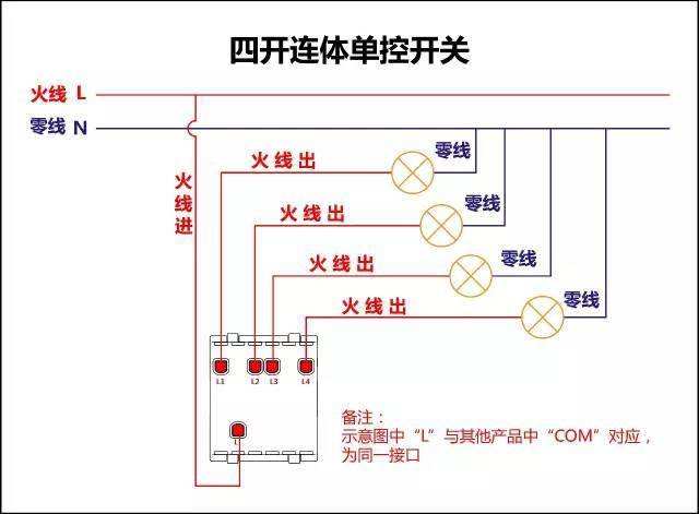 單控制開關